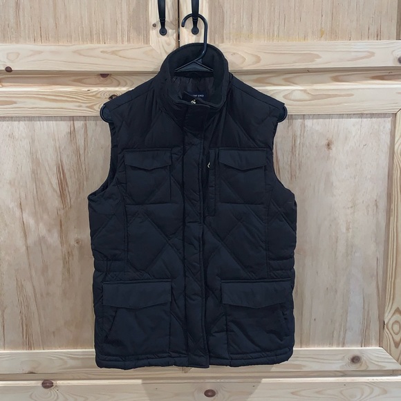 Lands' End Jackets & Coats Lands End Brown Goosedown Quilted Vest